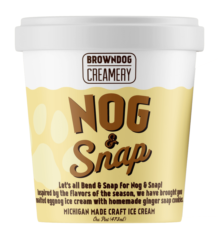 Browndog Creamery Salty Dog Ice Cream Pint | Dashmart