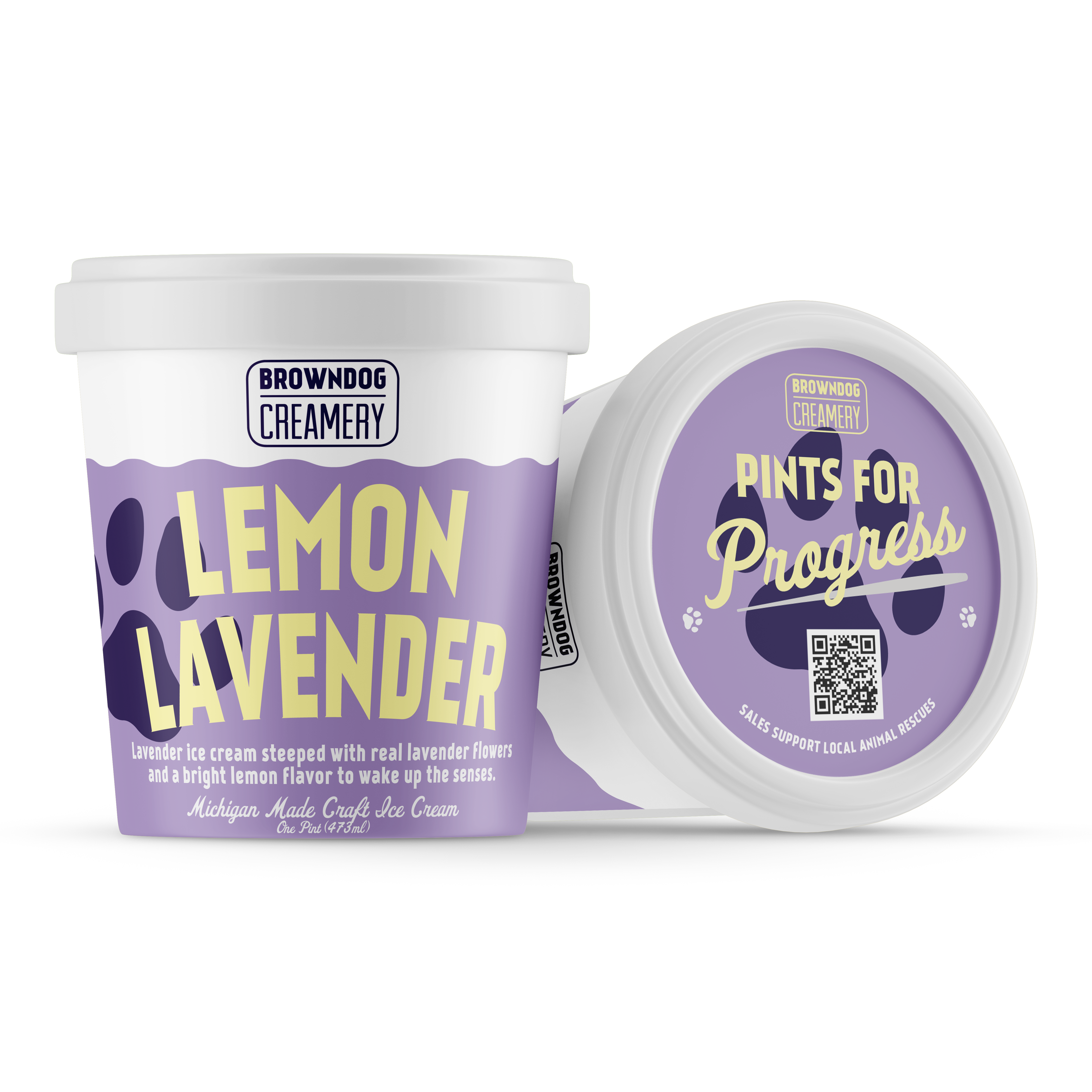 LEMON LAVEDER 2 PINT MU